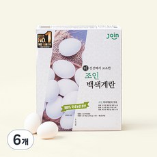 조인 백색계란 1040g, 20구, 6개