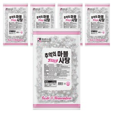 에코푸드 추억의 마블사탕, 1.25kg, 5개