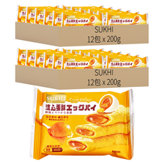 SUKHI 流芯蛋酥 鹹蛋黃, 200g, 24包