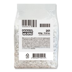바나다왁싱 201 고급형 하드왁스, 500g, 1개