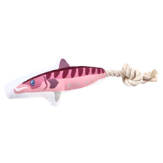 PeT Chu 沛啾 逗貓棒 結繩貓草玩具 貓草玩具 貓咪玩具 逗貓玩具, 粉色, 1個