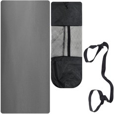 Mugen高密度瑜伽墊+網袋, 灰色