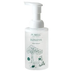 purelu 幼兒用沐浴乳和洗髮精和3in1潔膚露, 1個, 370ml