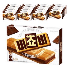 오리온 비쵸비 비스켓 5p, 125g, 20개