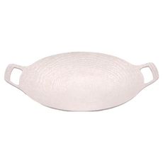 ANTIAN 韓式烤肉麥飯石不粘鍋煎鍋/圓形雙耳煎盤 34cm, 33cm, 1個