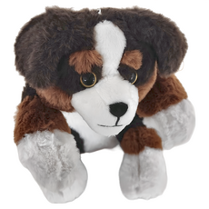 KING JIM Pouzoo 絨毛動物多功能筆袋 伯恩山犬, 1個