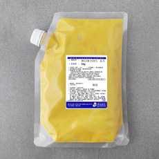 주비푸드 허니머스타드 소스, 1kg, 1개