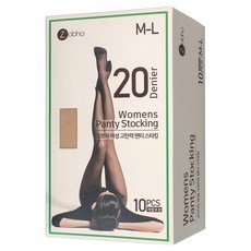 Zobha 國產高彈力褲襪 20D 10入 獨立包裝