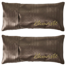 NAMASTE 舒壓眼枕 22cm*9.5cm 195g 薰衣草綠豆亞麻籽, 1個, 2個