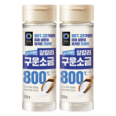 清淨園 800℃ 烤海鹽, 200g, 2瓶