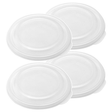 潔豹兒童碗蓋 適用斑馬兒童碗, 11cm, 4個