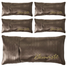 NAMASTE 舒壓眼枕 22cm*9.5cm 195g 薰衣草綠豆亞麻籽, 1個, 5個