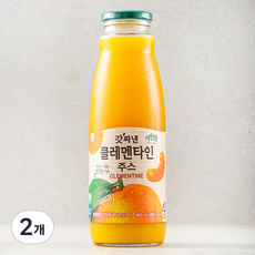 자연원 갓짜낸 클레멘타인 주스, 980ml, 2개
