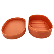 旅行肥皂盒, 優質PP材質, 粉色/綠色/藍色/黃色可選, 尺寸12.5x8x4cm, 2個