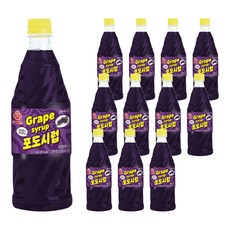 오쉐프 포도시럽, 12개, 1kg