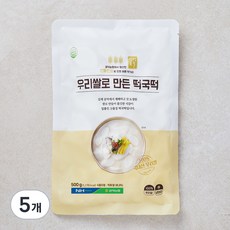 농협 우리쌀로 만든 떡국떡, 500g, 5개
