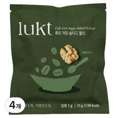 lukt 低糖海鹽核桃, 25g, 4個