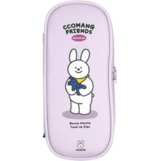 Pinkfoot Ccomang卡通印花鉛筆盒, 紫色款, 1個