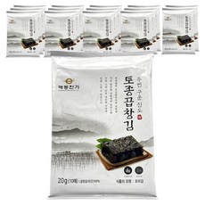 해동찬가 두번 구운 진도 토종 곱창김, 20g, 15개