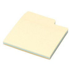 MUJI 無印良品 便利貼 索引, 橘色 + 藍色 + 黃色, 60張, 1包
