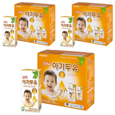 삼육두유 아기두유 3단계, 두유, 48개, 190ml