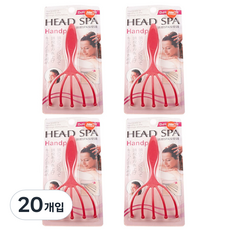 에이비엠코리아 두피마사지기, 20개, 빨강