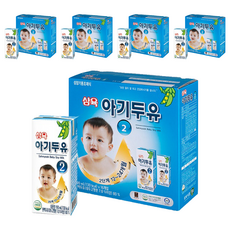 삼육두유 아기두유 2단계, 두유, 80개, 190ml