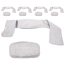 Jespa Daily Healing Steam Pack 腰型 ZP2273G 灰色, 5個