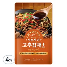 차오차이 고추잡채 소스, 100g, 4개