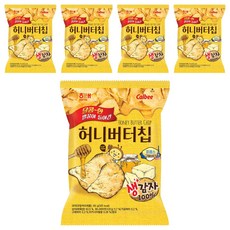 해태 허니버터칩, 60g, 5개