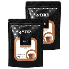 타코 자바칩 파우더, 1kg, 1개입, 2개