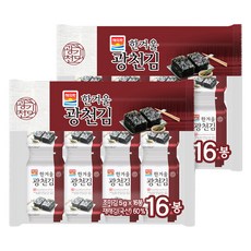 해의락 한겨울 광천김, 5g, 32개 5g, 32개