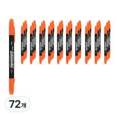 JAVAPEN Duplex 雙頭經典螢光筆, 橘色, 72個