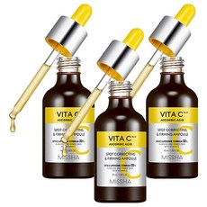 미샤 비타씨플러스 잡티씨 탄력앰플, 40ml, 3개