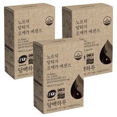 Danbaekharu 北歐rTG Omega精華, 3個, 30錠