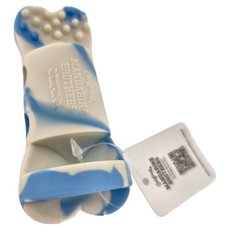 MANDARINE BROTHERS 食品級矽膠藏食訓練玩具，藍色，90 x 43 x 43 CM, 1個