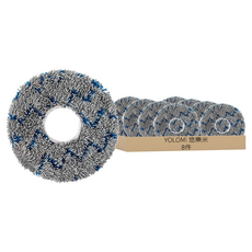 YOLOMi 悠樂米 科沃斯 T30 Pro 適用副廠條紋拖布, 1組, 單一商品