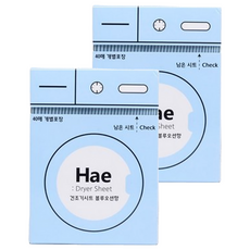 HAE 香氛柔軟烘衣紙, 40張, 10包