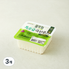 풀무원 국산콩 큰두부, 500g, 3개
