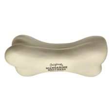 MANDARINE BROTHERS 食品級矽膠骨頭發聲玩具 白色, 50 x 30 x 10cm, 1個