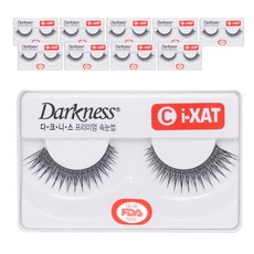 Darkness 頂級假睫毛, ci-XAT, 10個