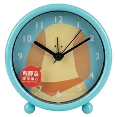 Kinyo 鬍鬚家族小鬧鐘 ACK-7105, 藍色
