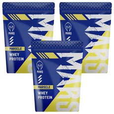 MARS 戰神 MARSCLE 濃縮乳清蛋白 焦糖布丁, 500g, 3包