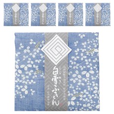 ShirayukiFuukin 友禪染多用途白雪拭巾 棉15% 絛縈85%, 30 x 40cm, 5個
