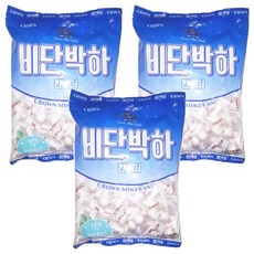 크라운 비단박하캔디, 400g, 3개