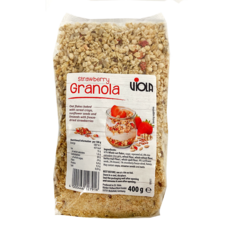 VIOLA 草莓脆穀片 400g 德國進口, 1包