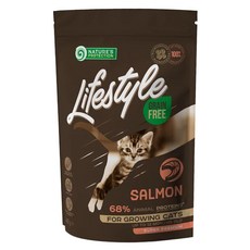 NATURE'S PROTECTION 自然本色 LifeStyle 老貓 無穀乾飼料, 鮭魚, 400g, 1包