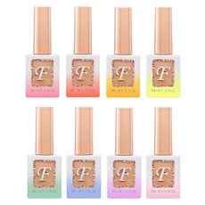 來自美甲幼兒園凝膠美甲套裝8件, 混色, 1組