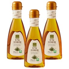 올가홀푸드 유기농 아가베시럽, 335g, 3개