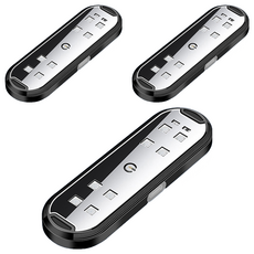 車門警示燈觸控氛圍燈 觸控式單色/按壓開關感應器 炫亮呼吸爆閃模式, 彩色光, 3個